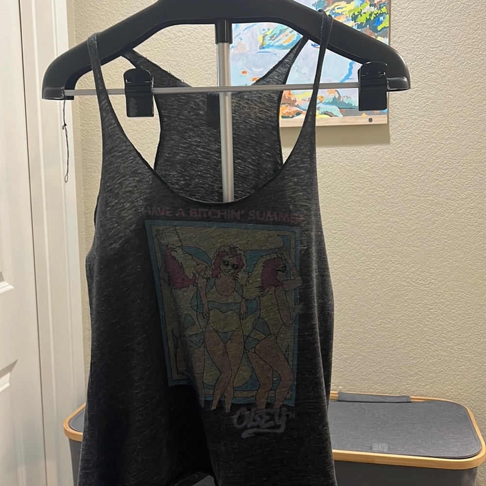 Vintage OBEY tank- Large